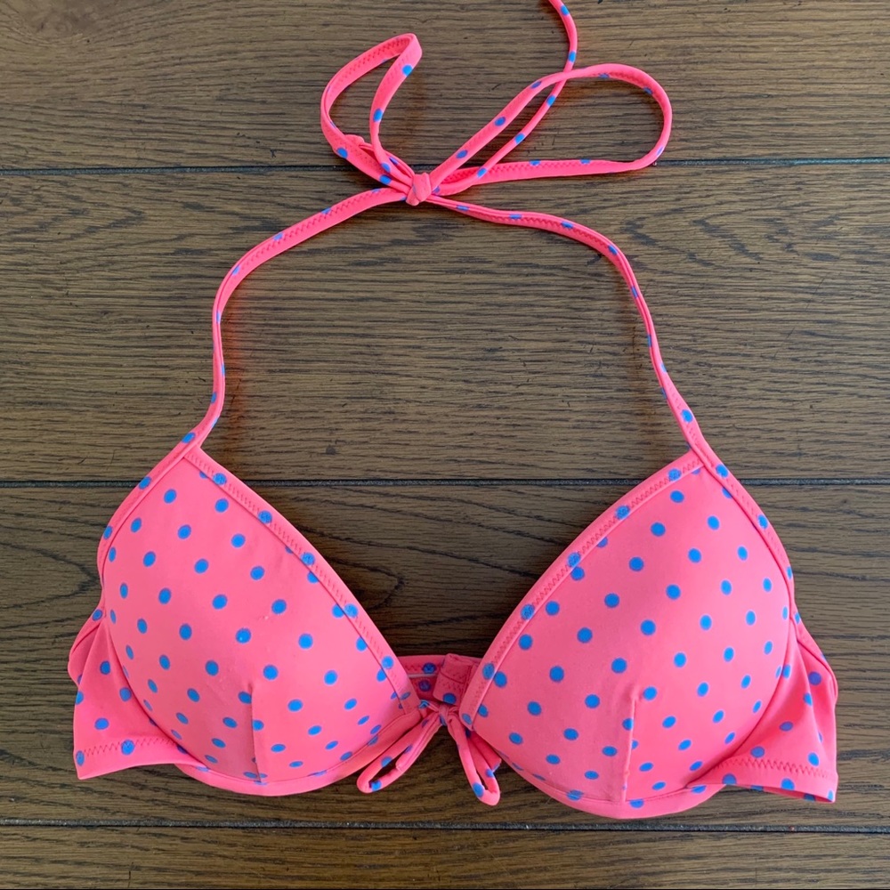 Victoria’s Secret | Pink and Blue Polka Dot Bikini